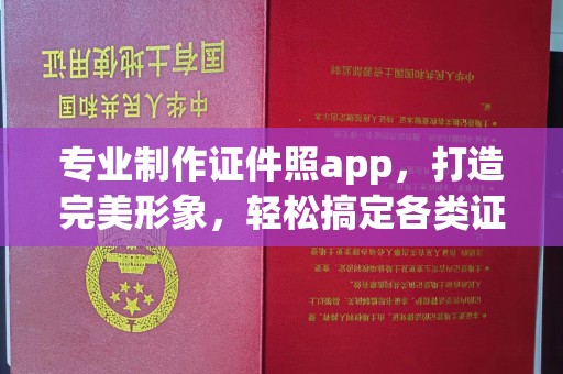 上虞专业制作证件照app，打造完美形象，轻松搞定各类证件照
