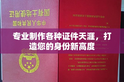 上虞专业制作各种证件天涯，打造您的身份新高度