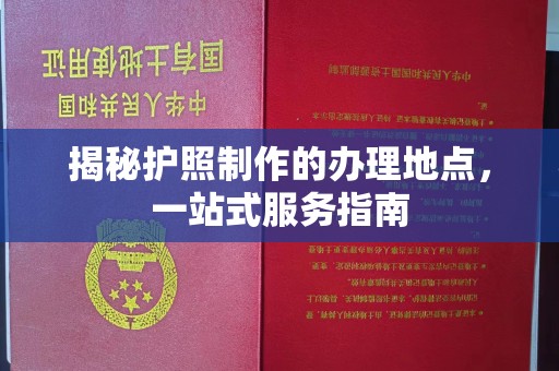 上虞揭秘护照制作的办理地点，一站式服务指南