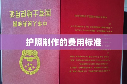 上虞护照制作的费用标准