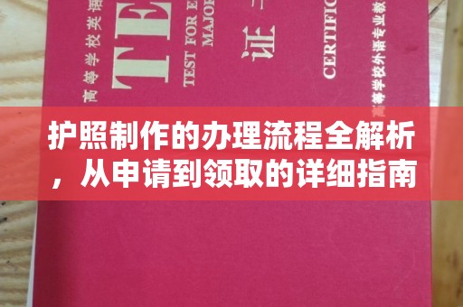 上虞护照制作的办理流程全解析，从申请到领取的详细指南
